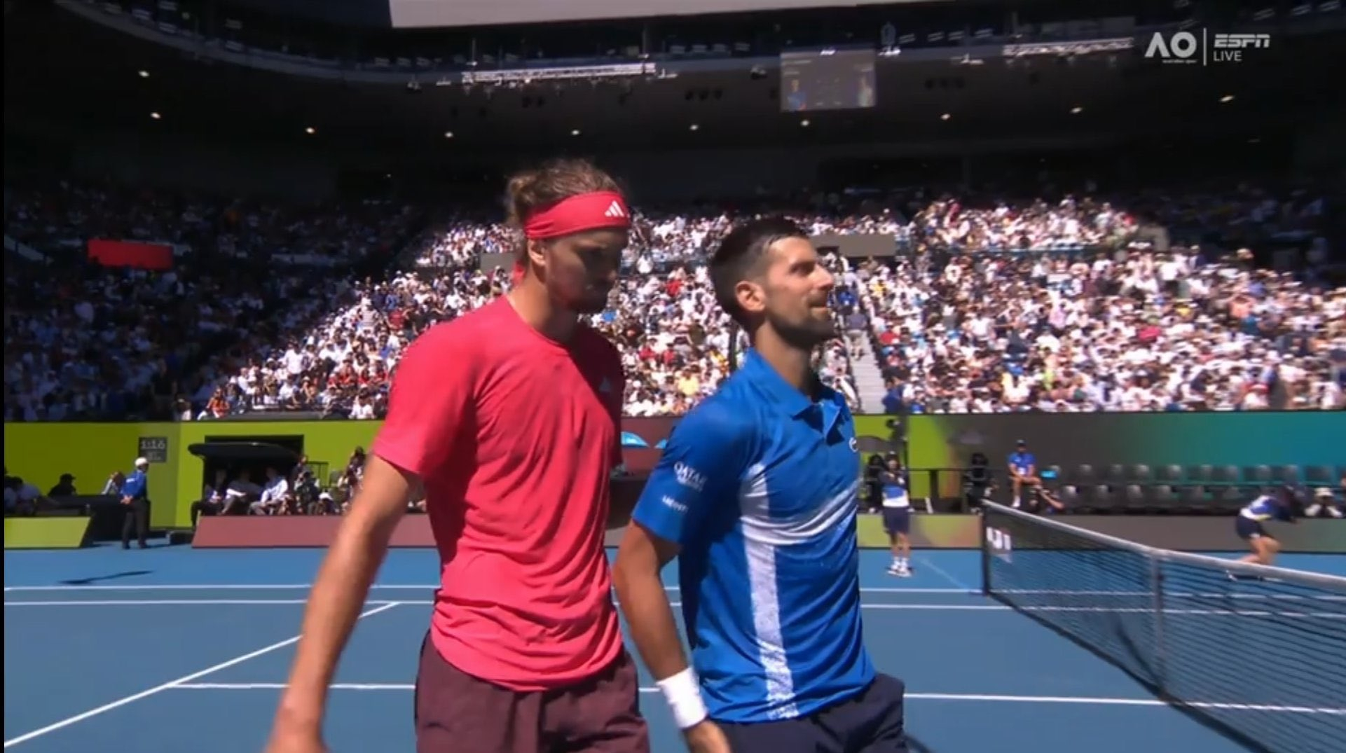 关于法国网球队绝杀西班牙网球队，德约科维奇统治全场的信息